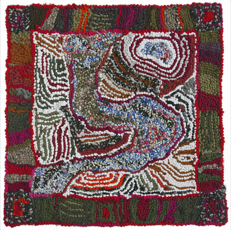 Stream Snow and Rushes